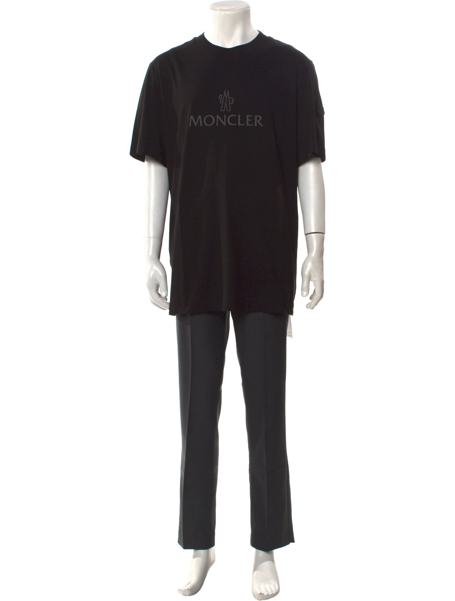 Moncler Graphic Print Crew Neck T-Shirt