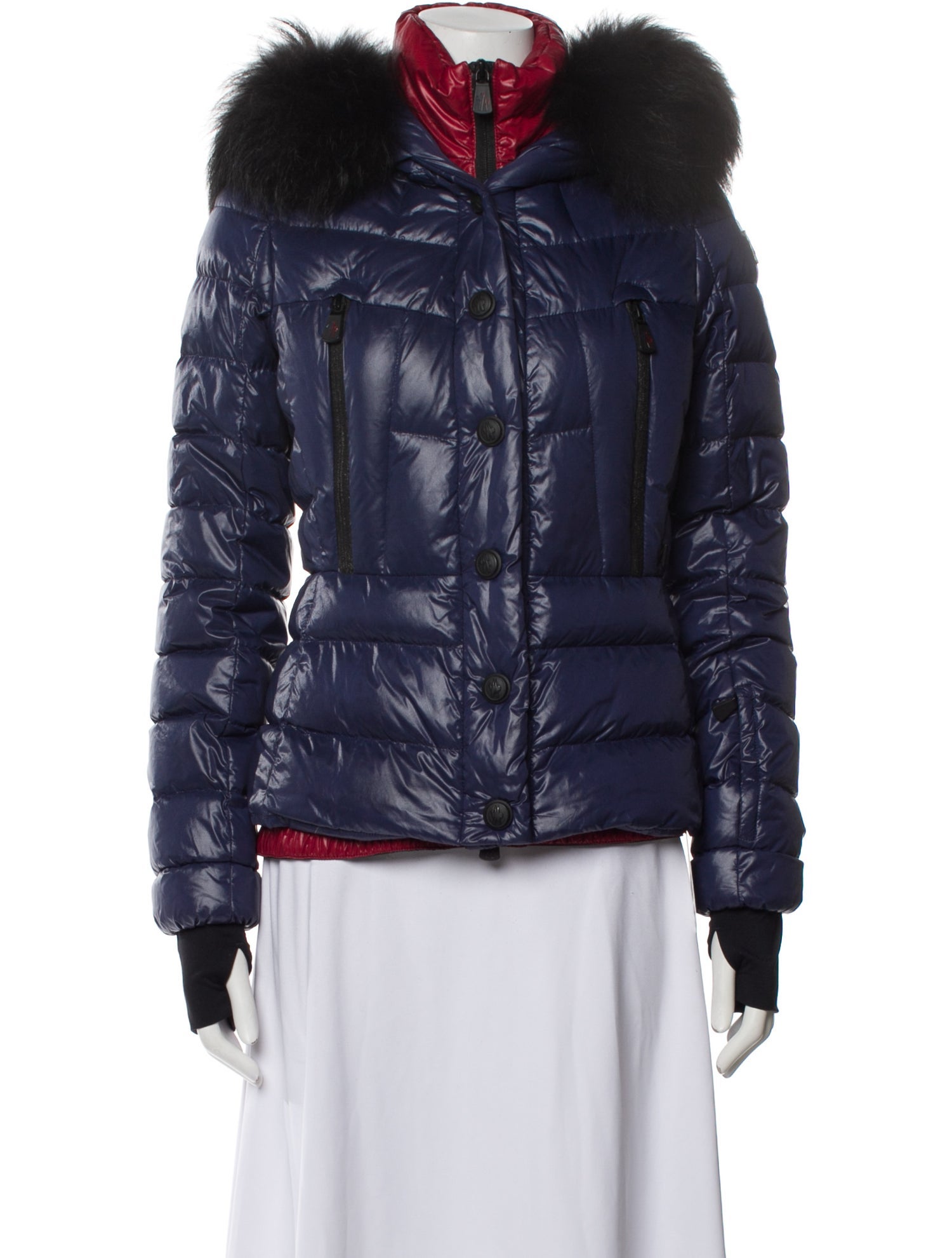 Moncler Grenoble Nylon Down Jacket