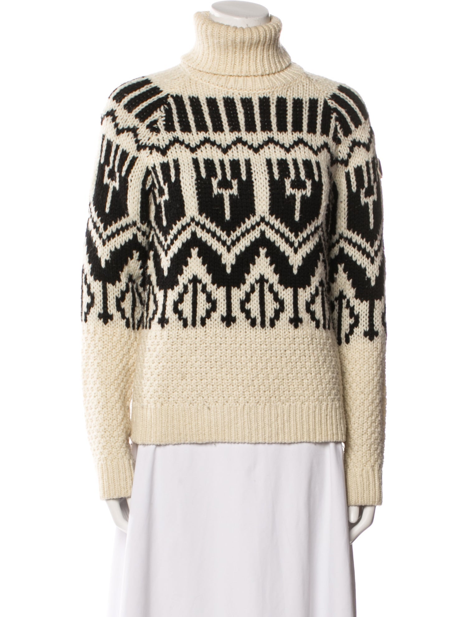 Moncler Virgin Wool Striped Sweater