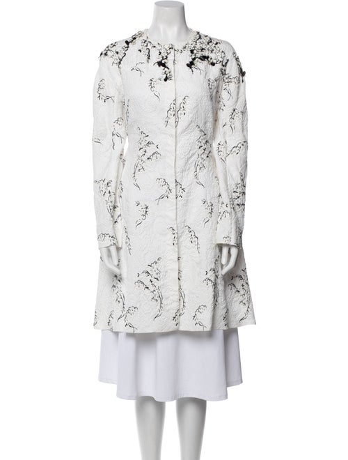 Moncler Gamme Rouge 'Susanna' Floral Print Coat