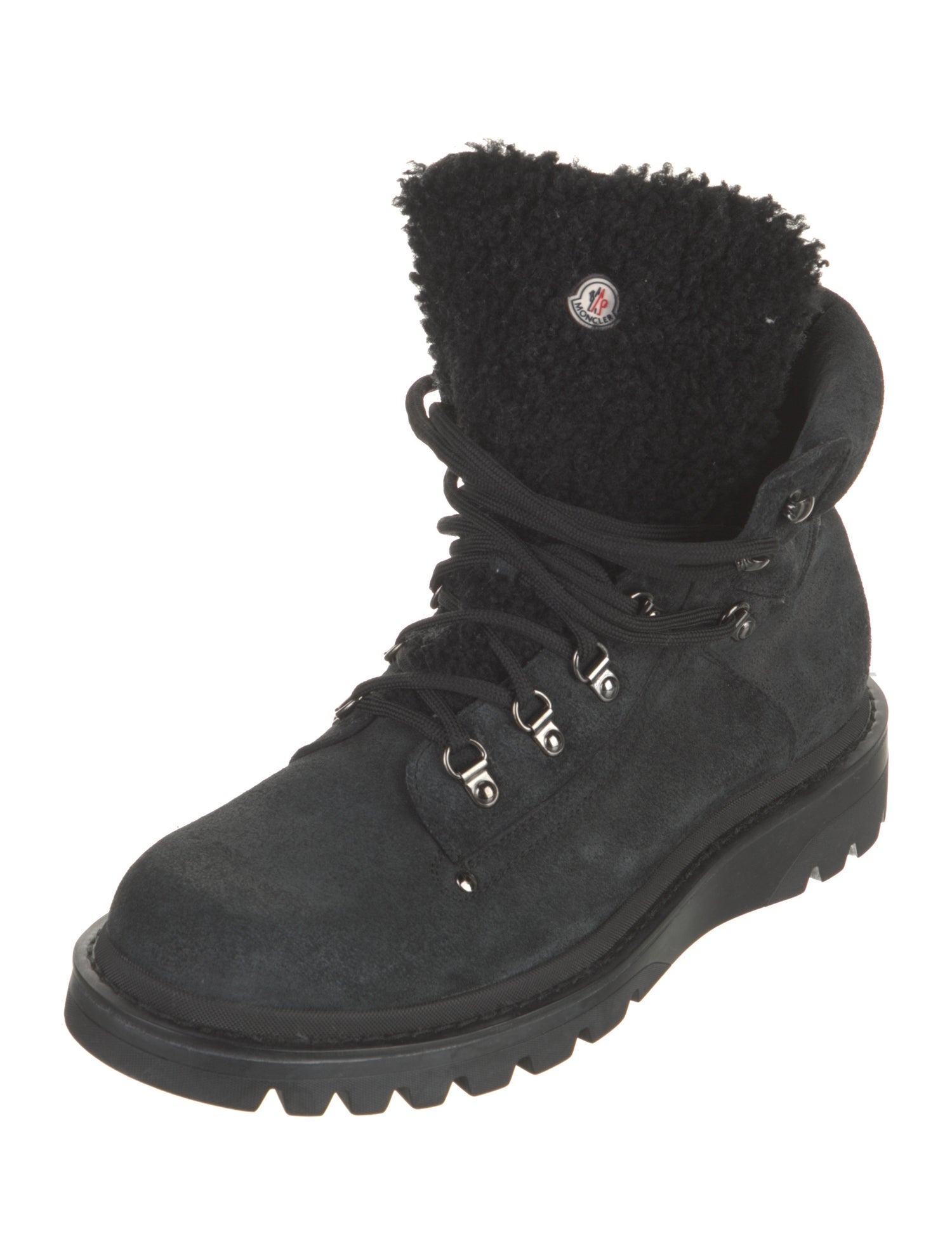 Moncler Suede Hiking Boots