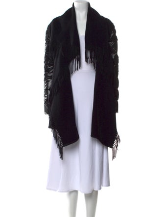 Moncler Wool Open Front Sweater