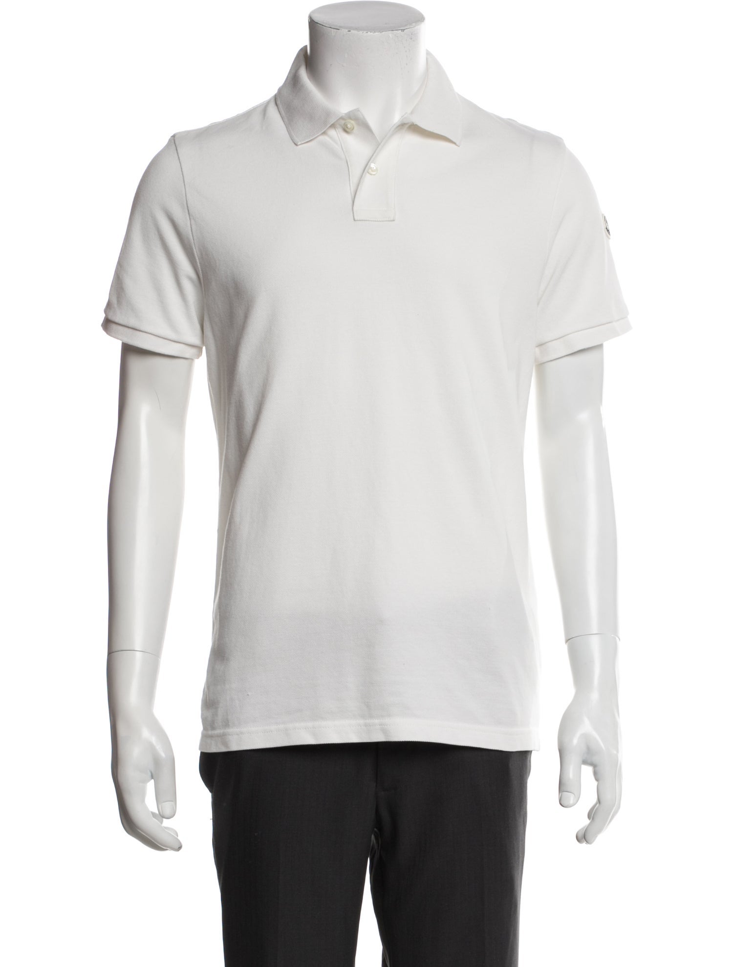 Moncler Collar Short Sleeve Polo Shirt