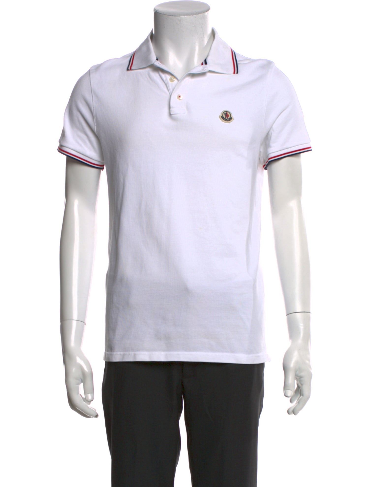 Moncler Striped Short Sleeve Shirt