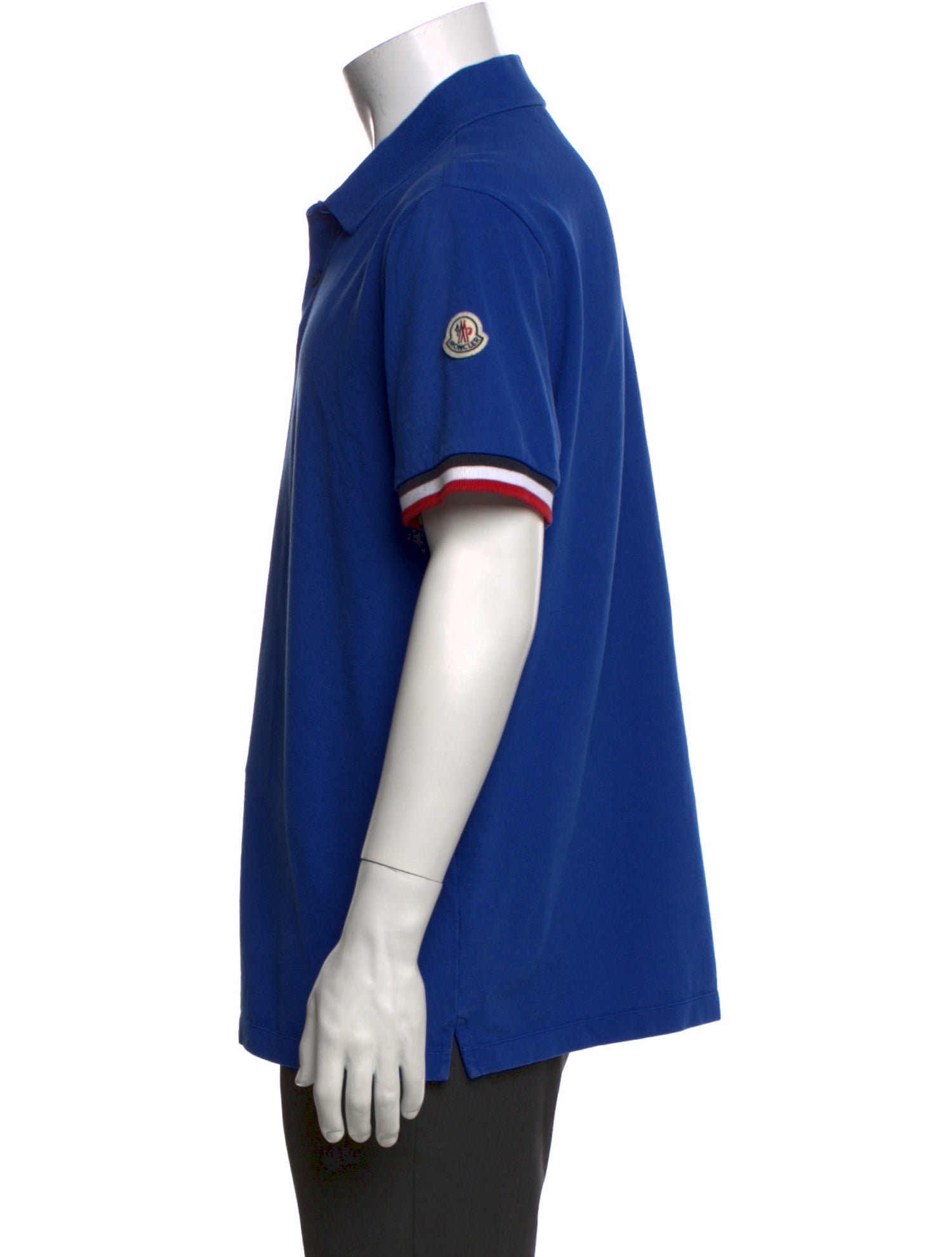 Moncler Collar Short Sleeve Polo Shirt