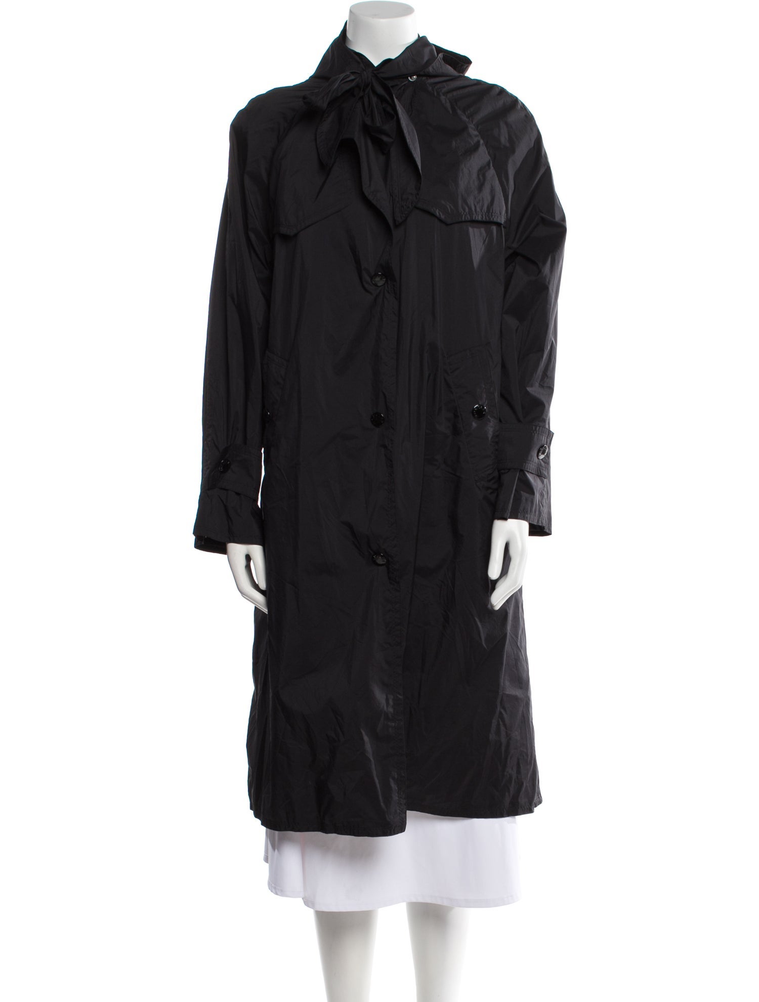 Moncler Nylon Trench Coat