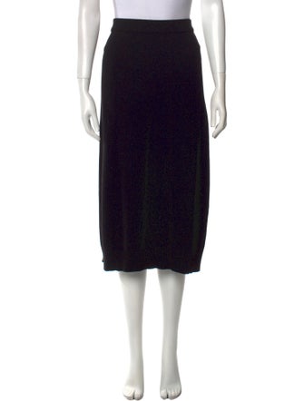 Moncler Cashmere Midi Length Skirt