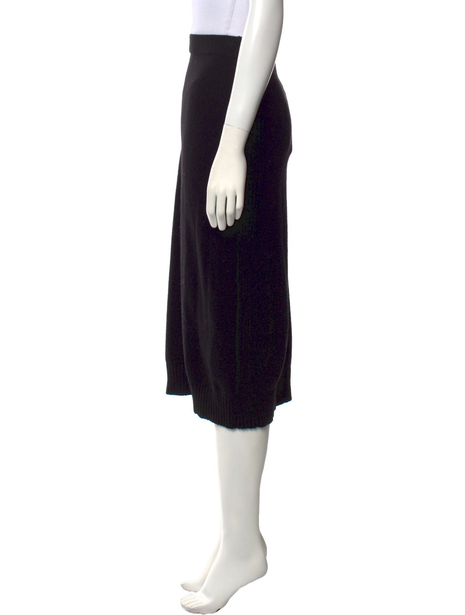 Moncler Cashmere Midi Length Skirt