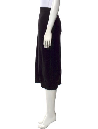 Moncler Cashmere Midi Length Skirt