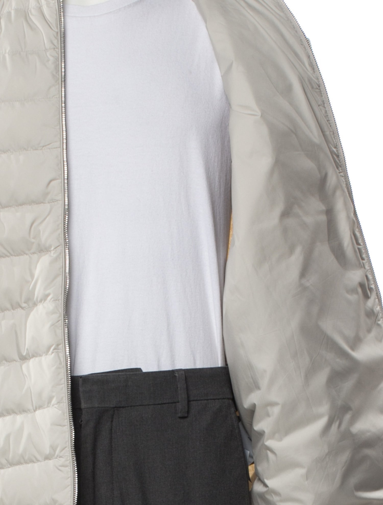 Moncler Virgin Wool Puffer Coat