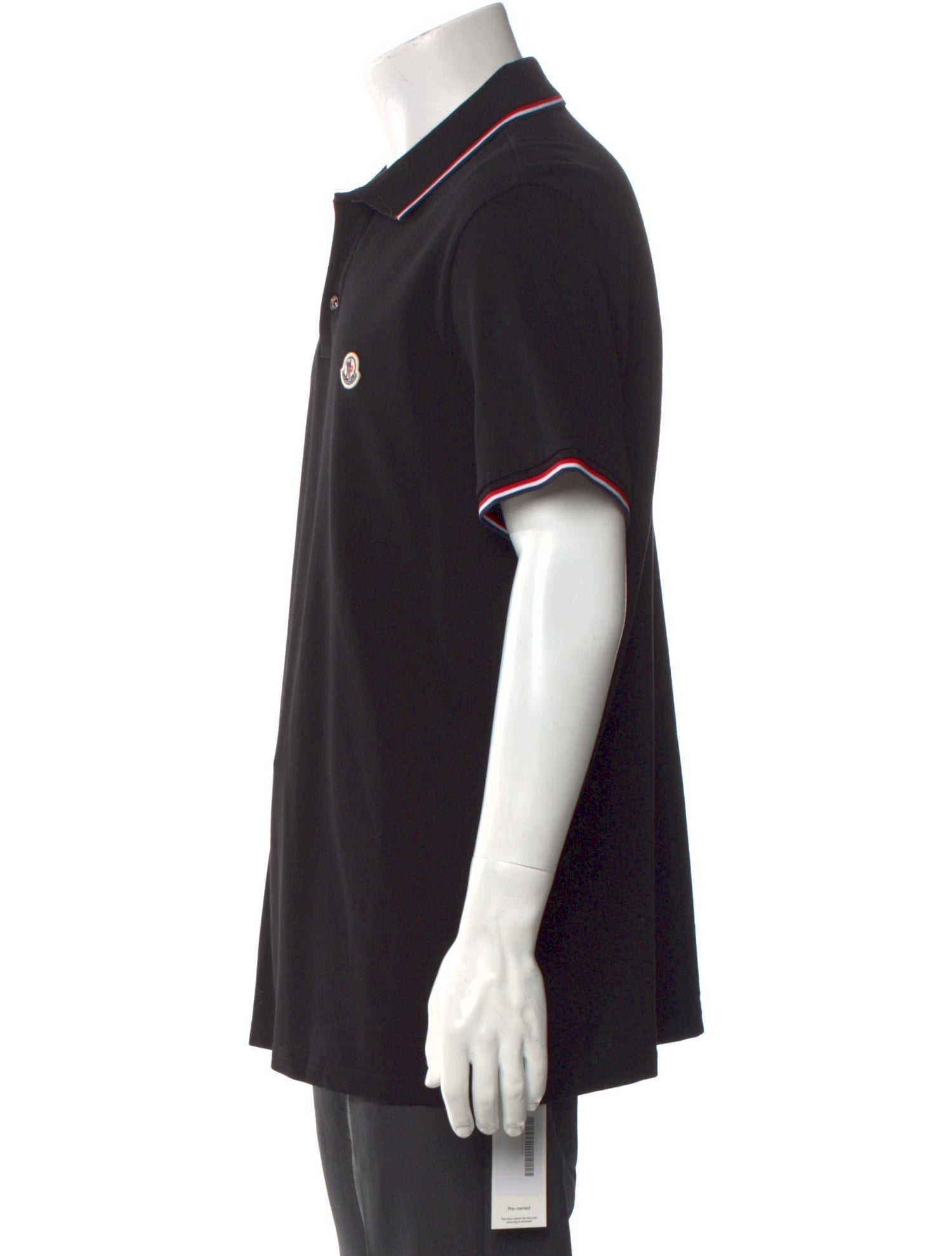 Moncler Collar Short Sleeve Polo Shirt