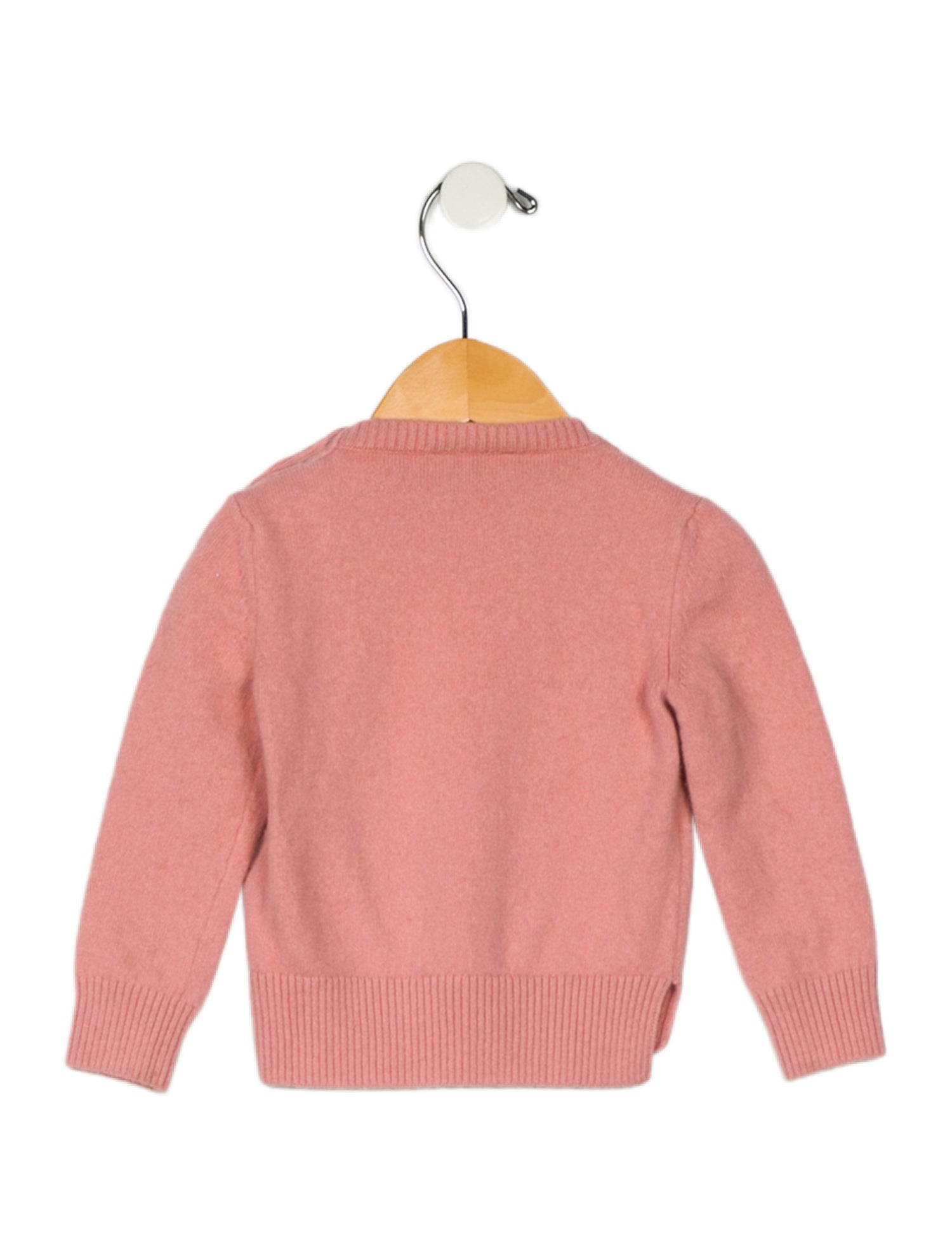 Moncler Infant Girls Long Sleeve Knit Sweater