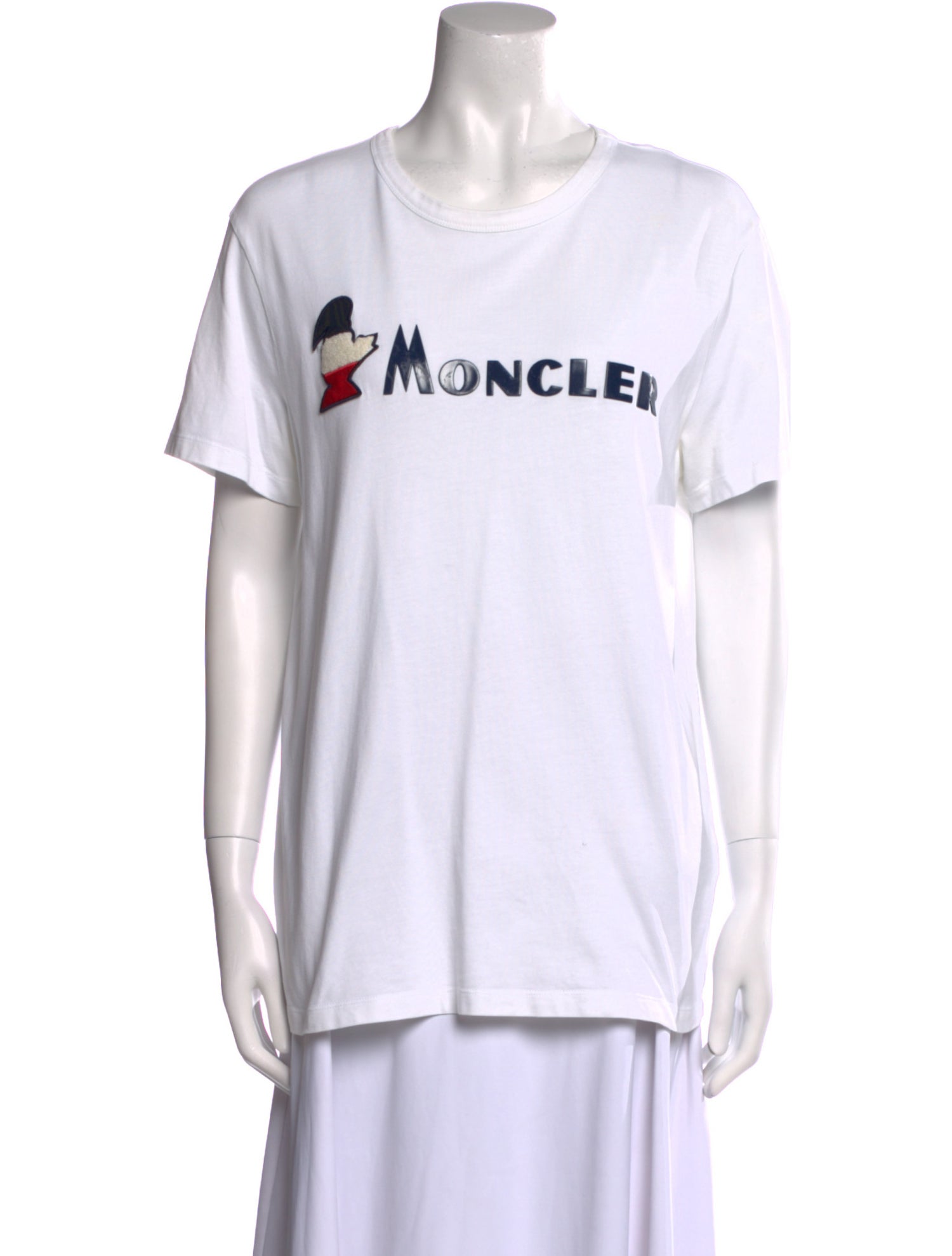 Moncler Graphic Print Crew Neck T-Shirt