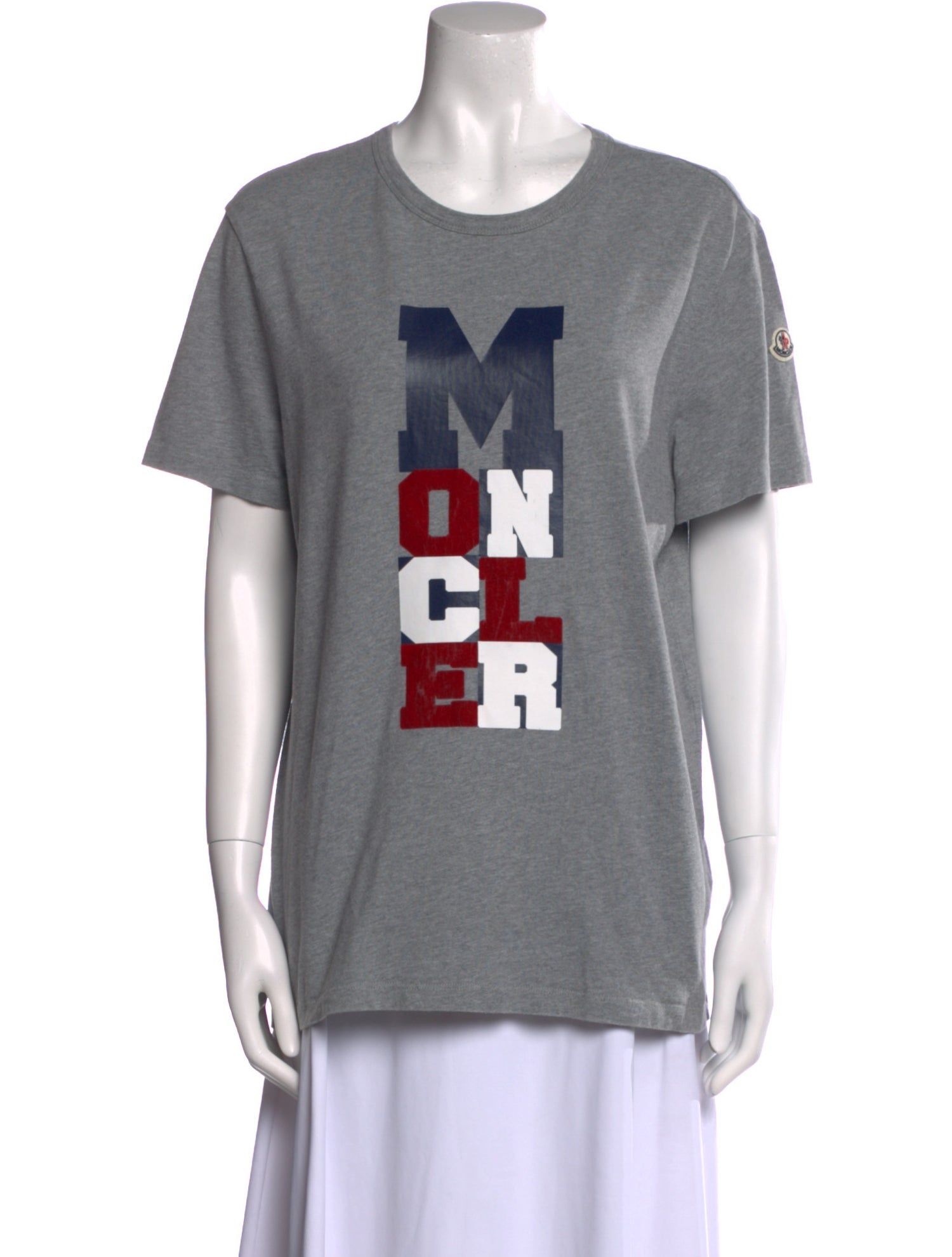 Moncler Graphic Print Crew Neck T-Shirt