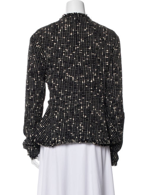 Moncler Linen Tweed Pattern Evening Jacket