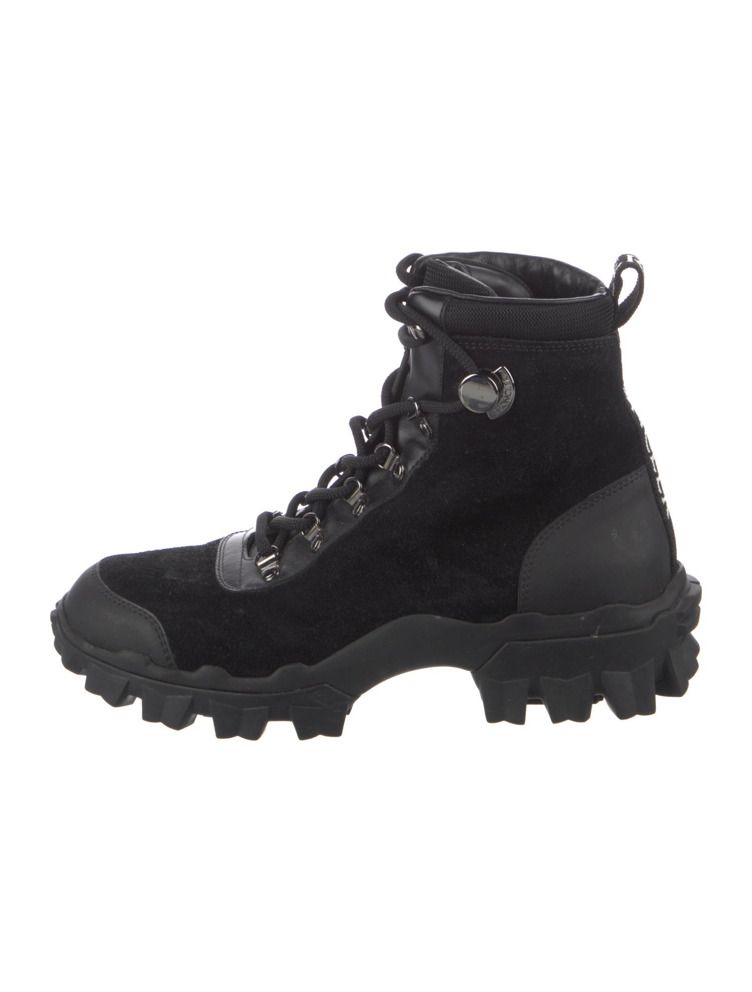Moncler Suede Combat Boots