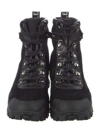 Moncler Suede Combat Boots