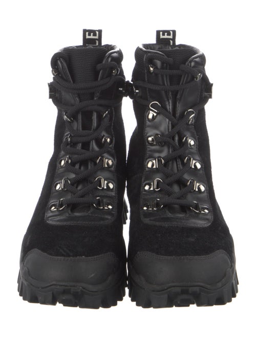 Moncler Suede Combat Boots