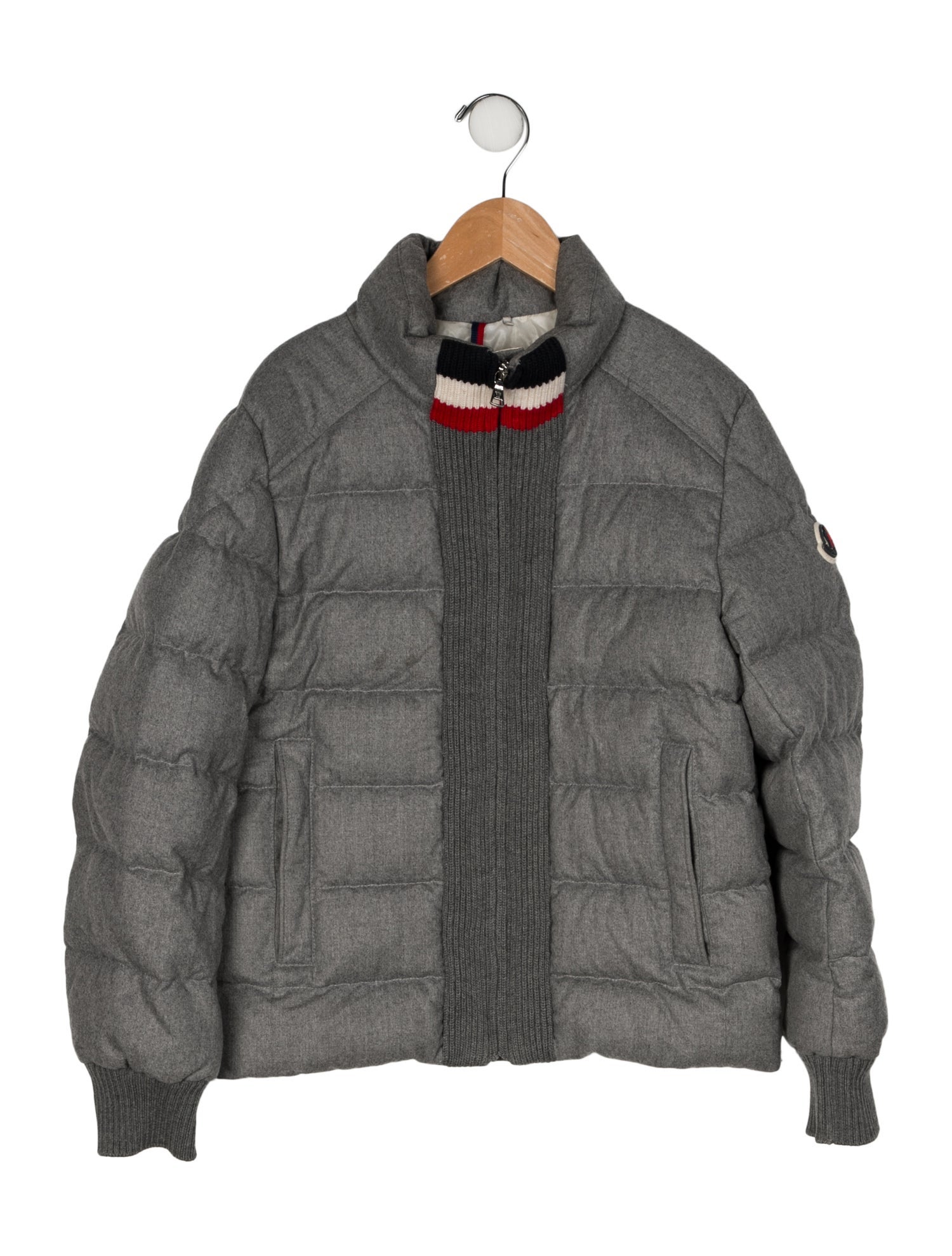 Moncler Boys' Wool Puffer Coat