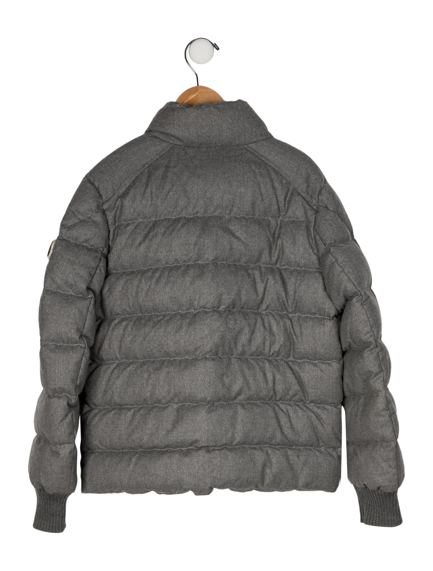 Moncler Boys' Wool Puffer Coat