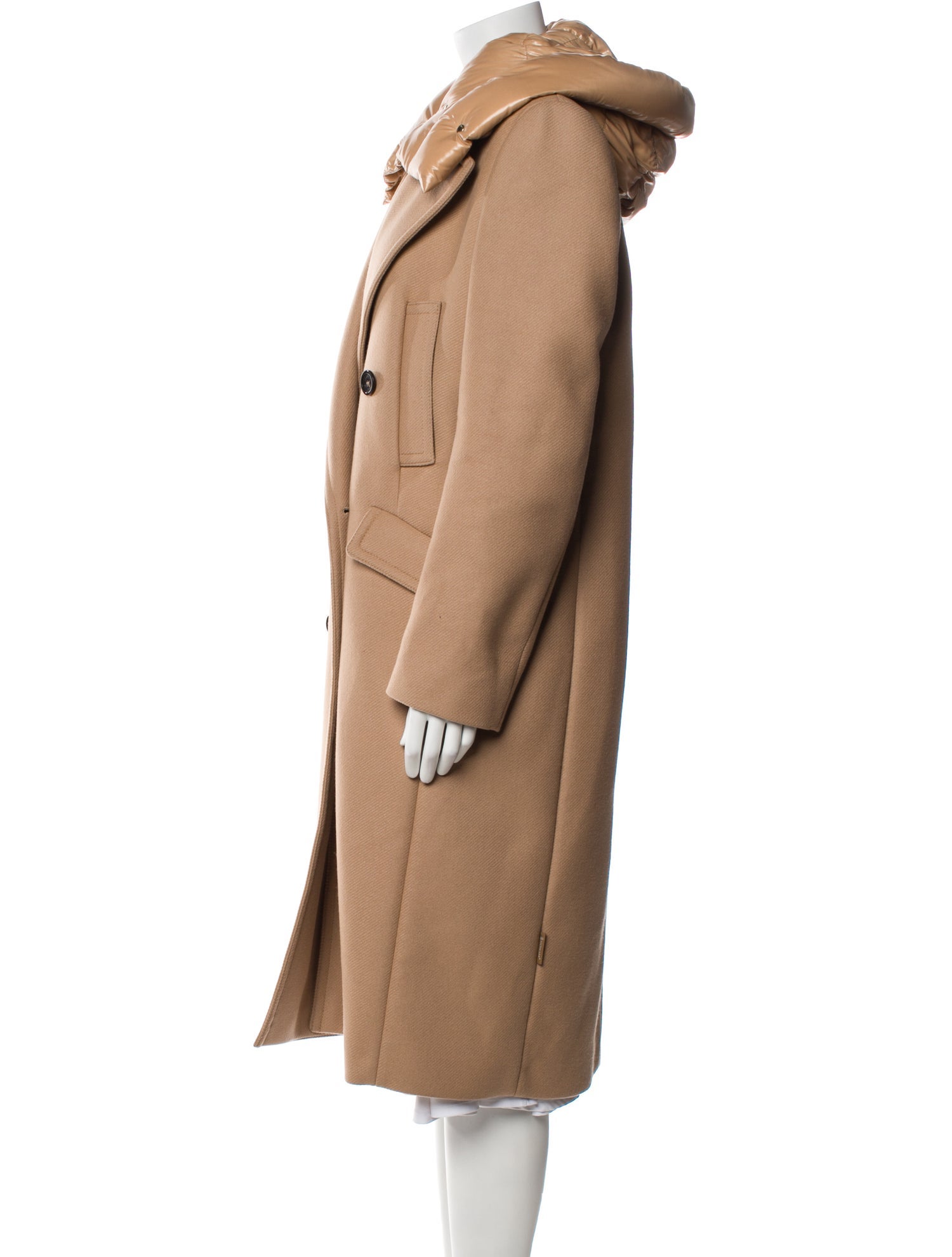 Moncler Virgin Wool Trench Coat w/ Tags