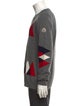 Moncler Virgin Wool Graphic Print Pullover