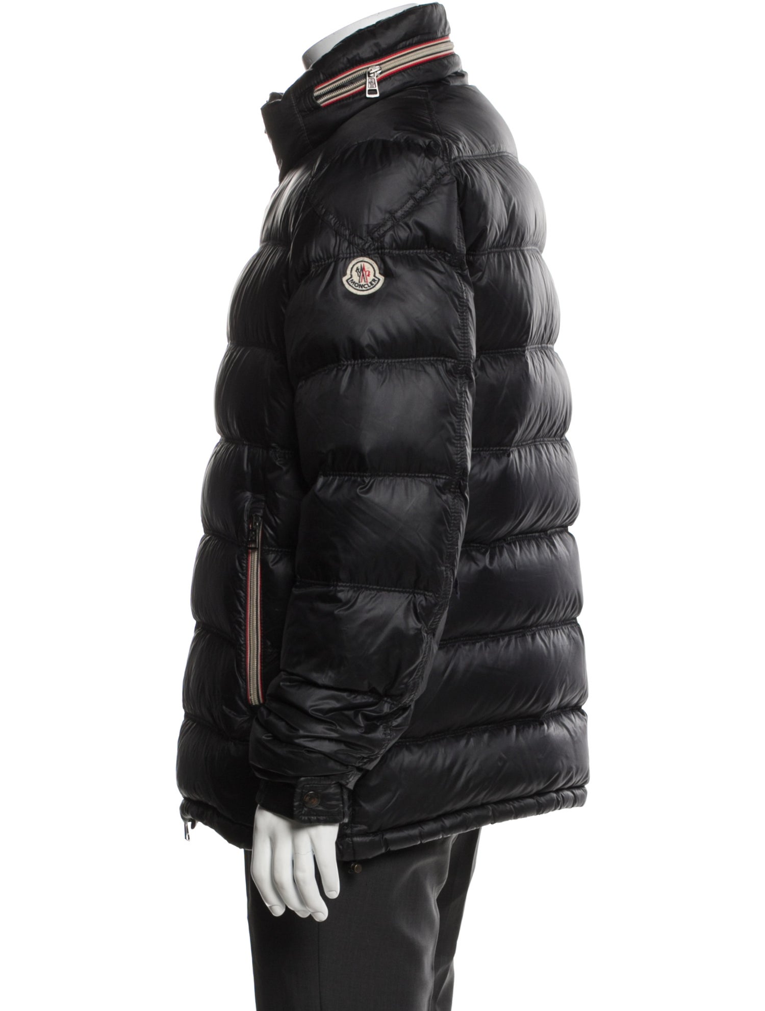 Moncler Gaston Nylon Puffer Coat