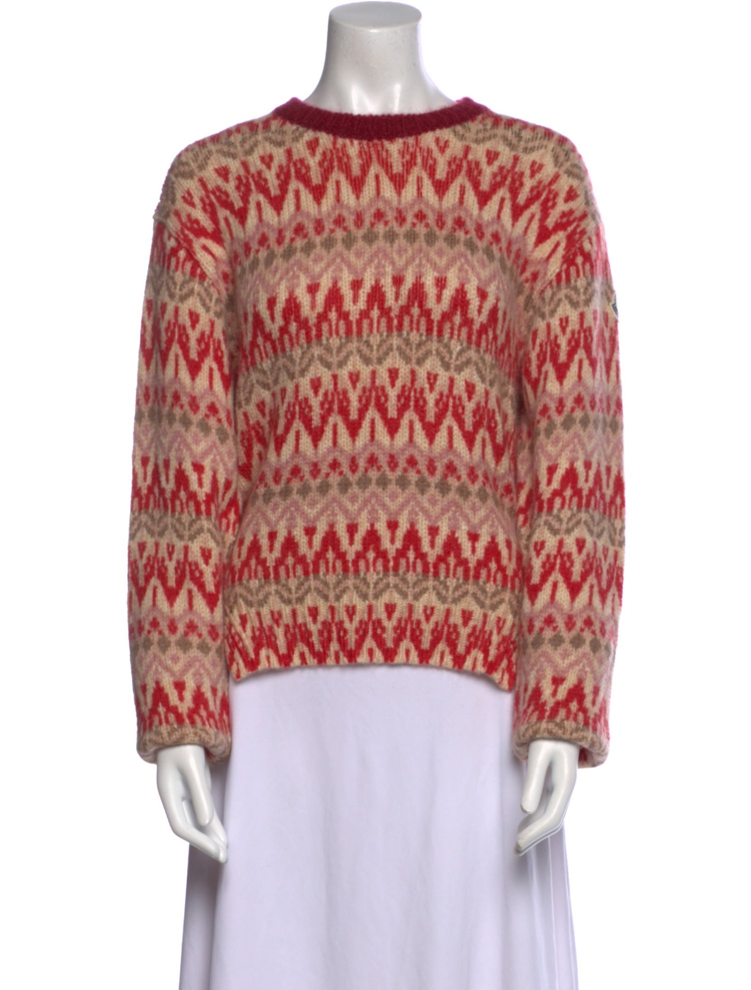 Moncler Alpaca Printed Sweater