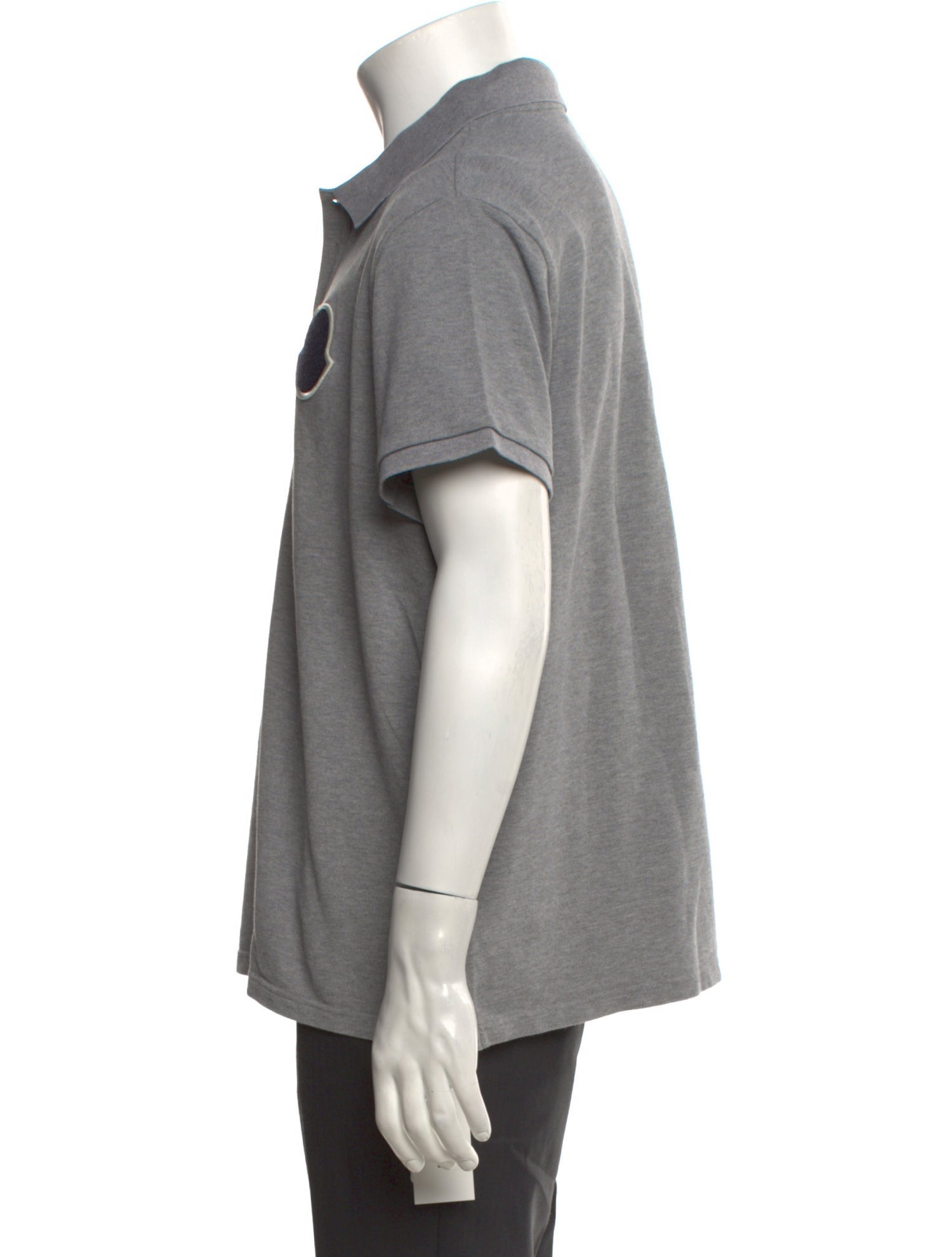 Moncler Collar Short Sleeve Polo Shirt