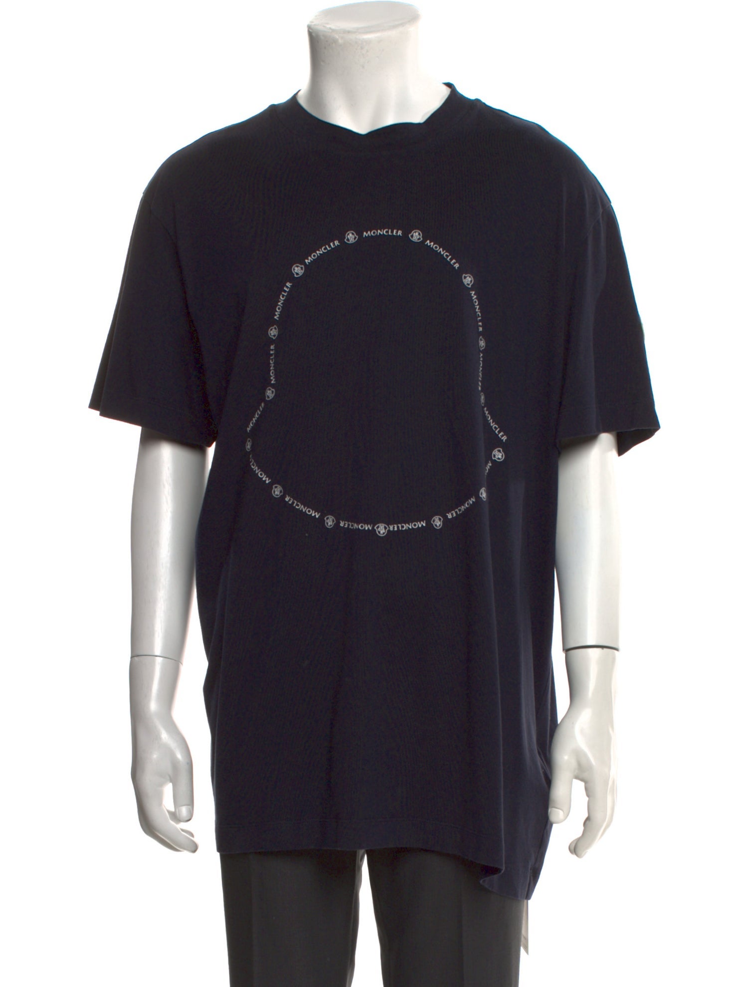 Moncler Graphic Print Crew Neck T-Shirt