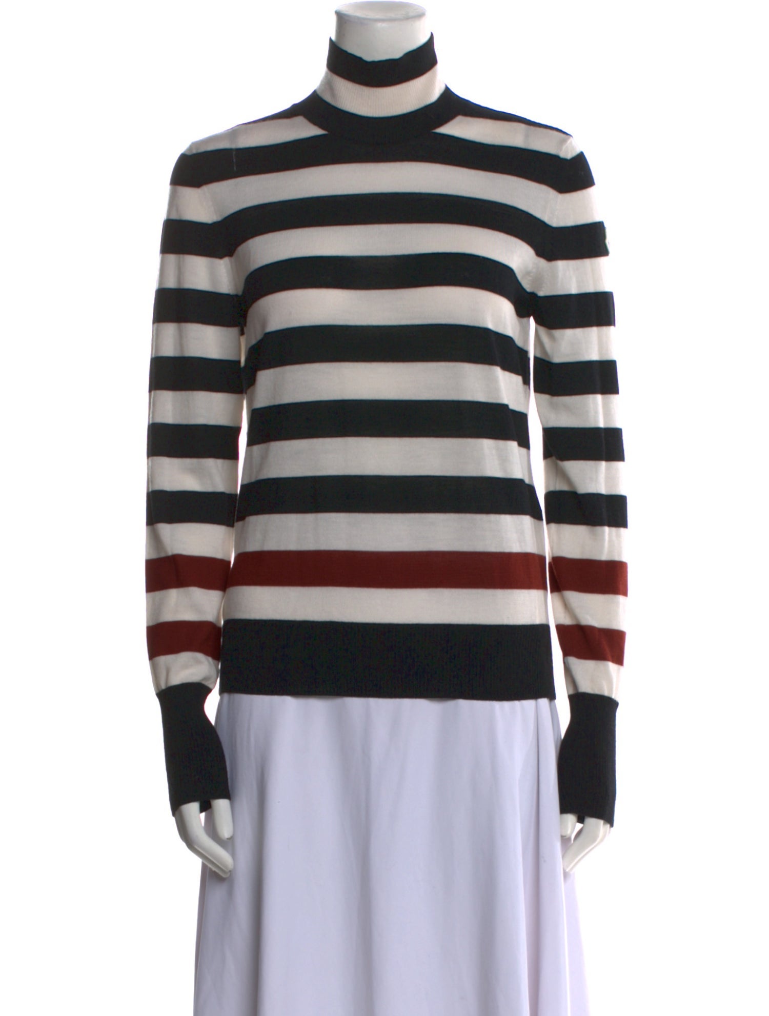 Moncler Virgin Wool Striped Sweater