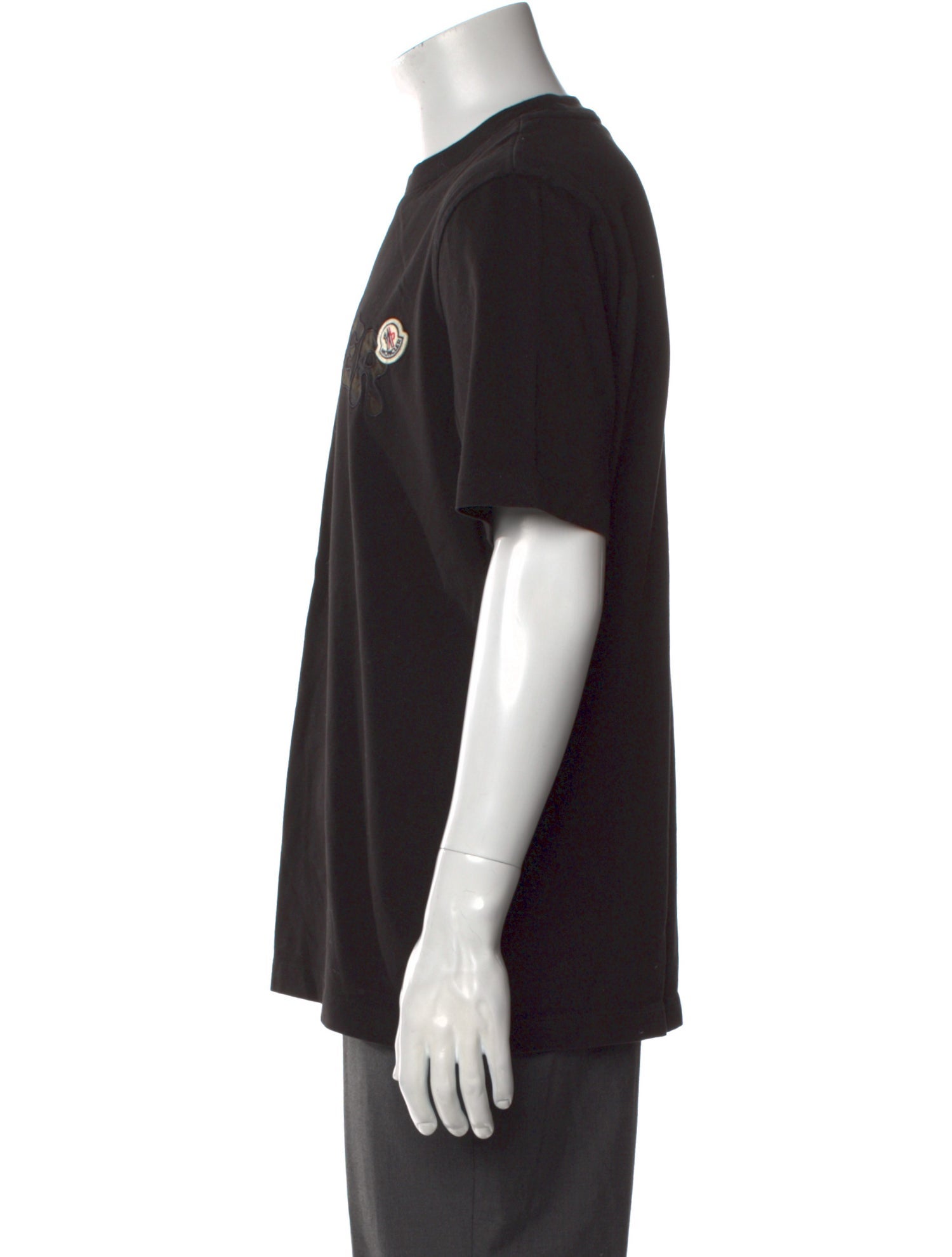 Moncler Graphic Print Crew Neck T-Shirt