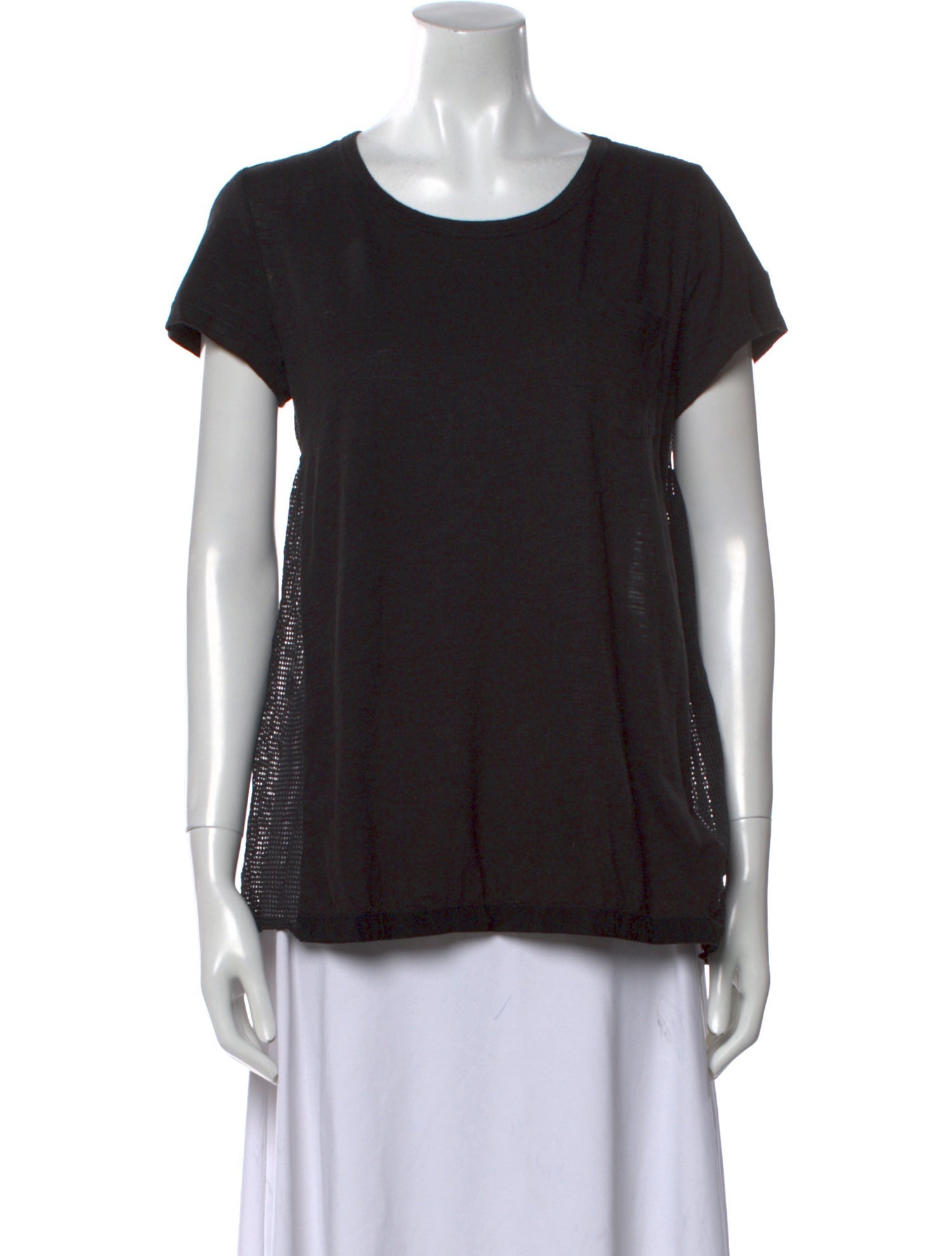 Moncler Scoop Neck Short Sleeve T-Shirt