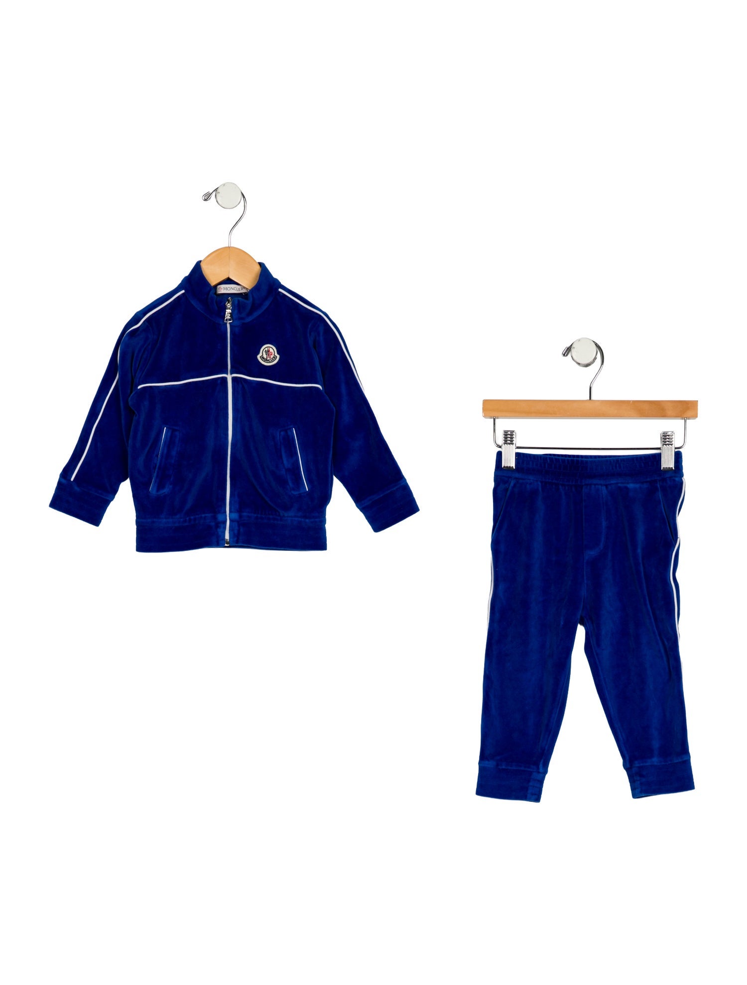 Moncler Moncler Boys' Two-Piece Velvet Set