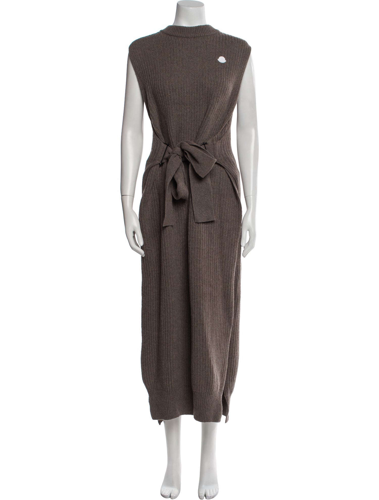 Moncler Cashmere Midi Length Dress
