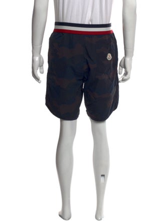 Moncler Grosgrain Trim Swim Trunks