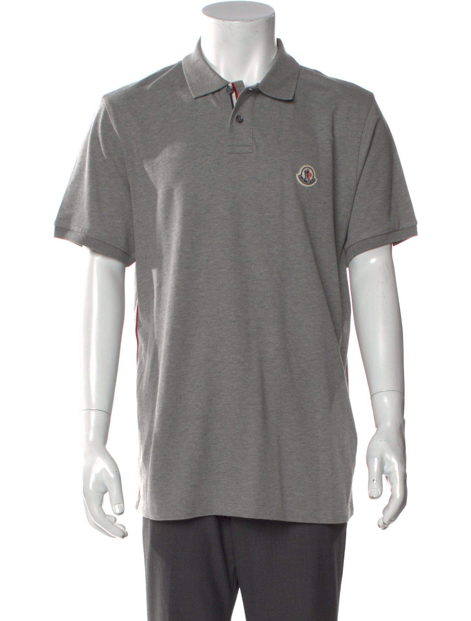 Moncler Collar Short Sleeve Polo Shirt