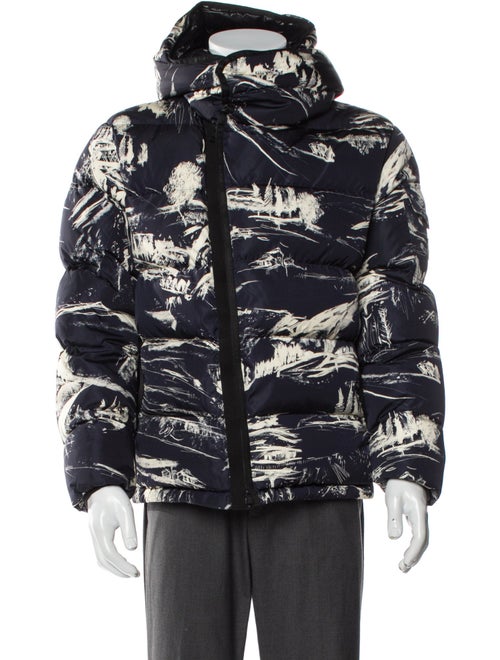 Moncler Printed Puffer Coat