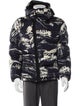 Moncler Printed Puffer Coat