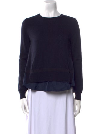 Moncler Virgin Wool Crew Neck Sweater