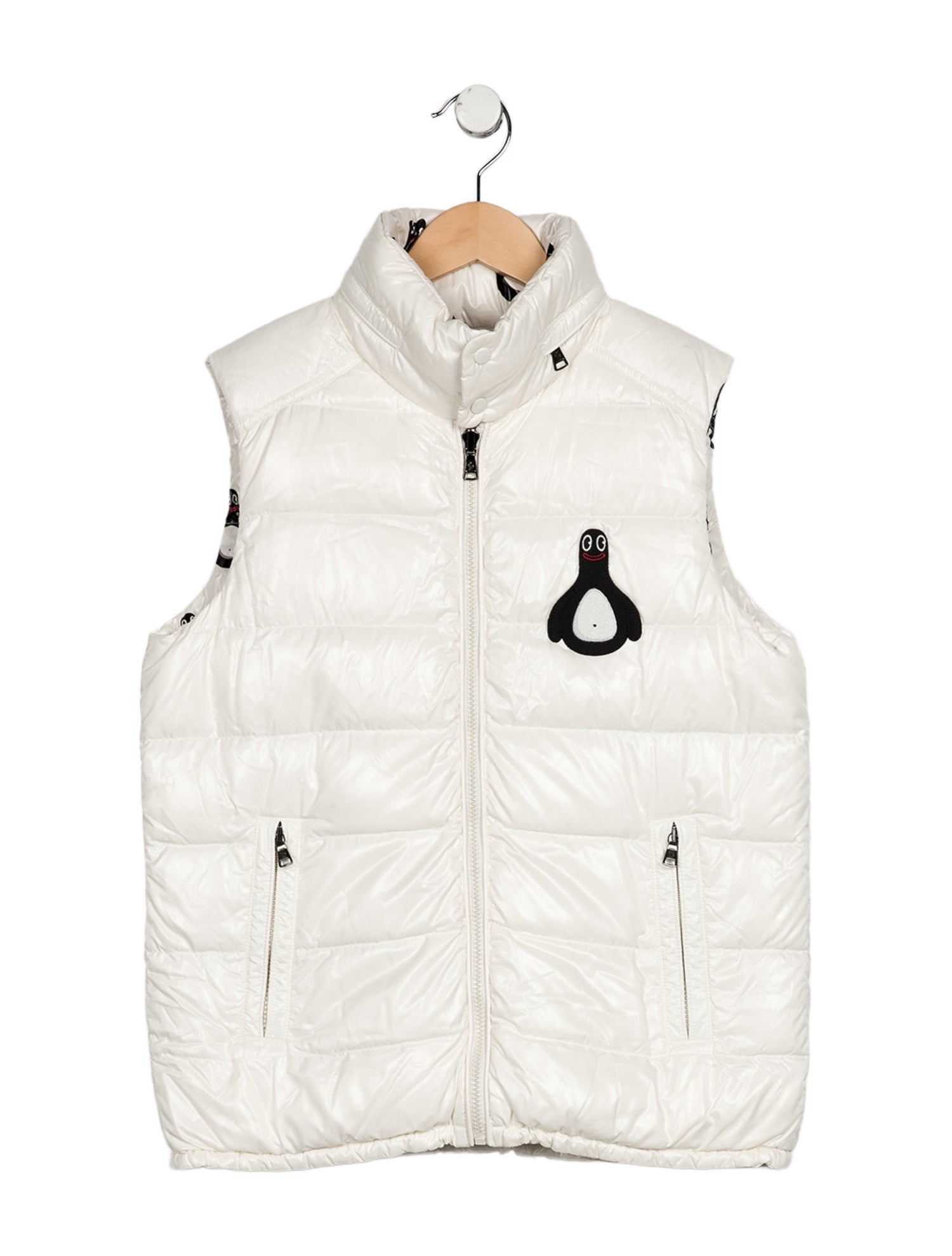 Moncler Moncler Girls' Reversible Nylon Vest