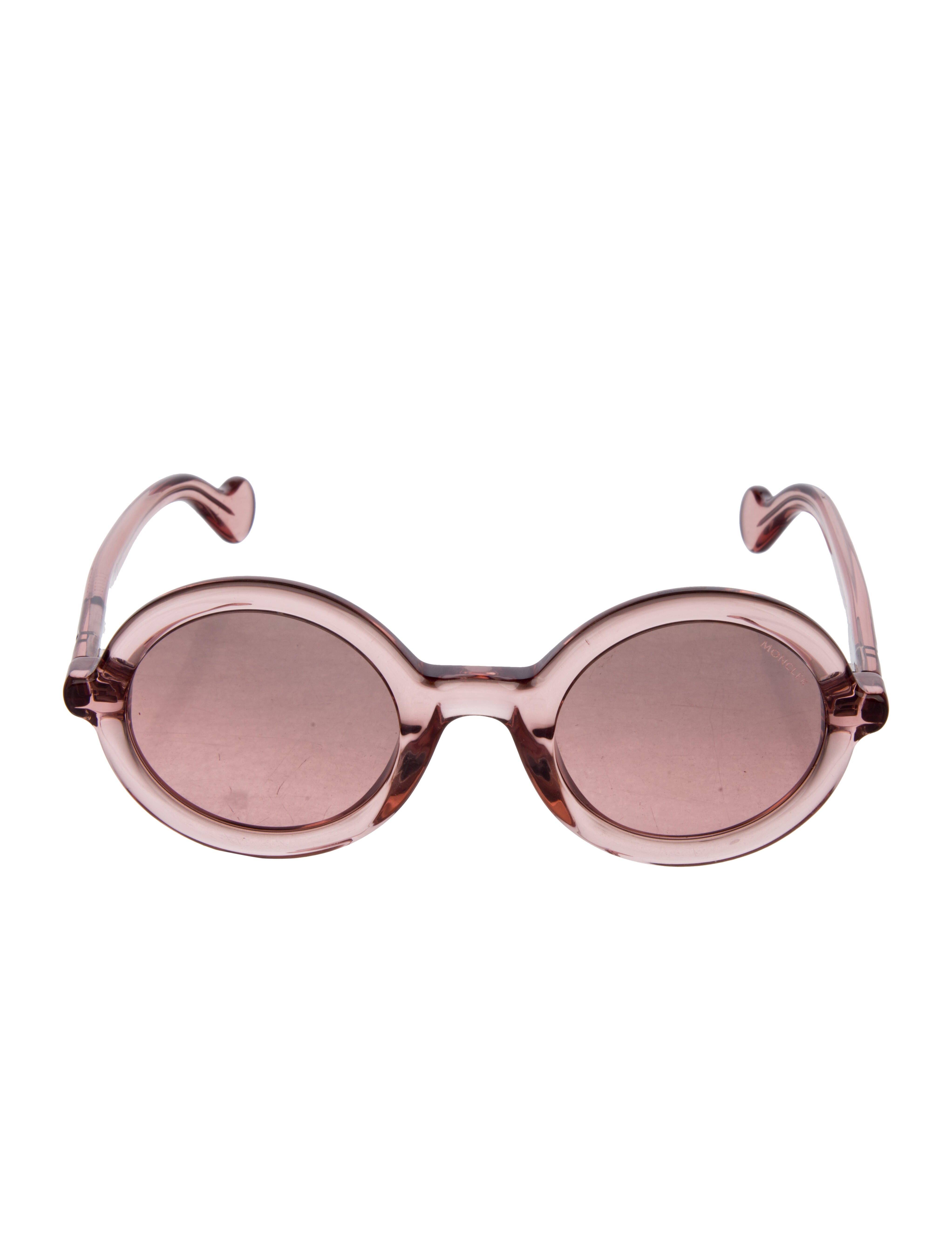 Moncler Round Gradient Sunglasses