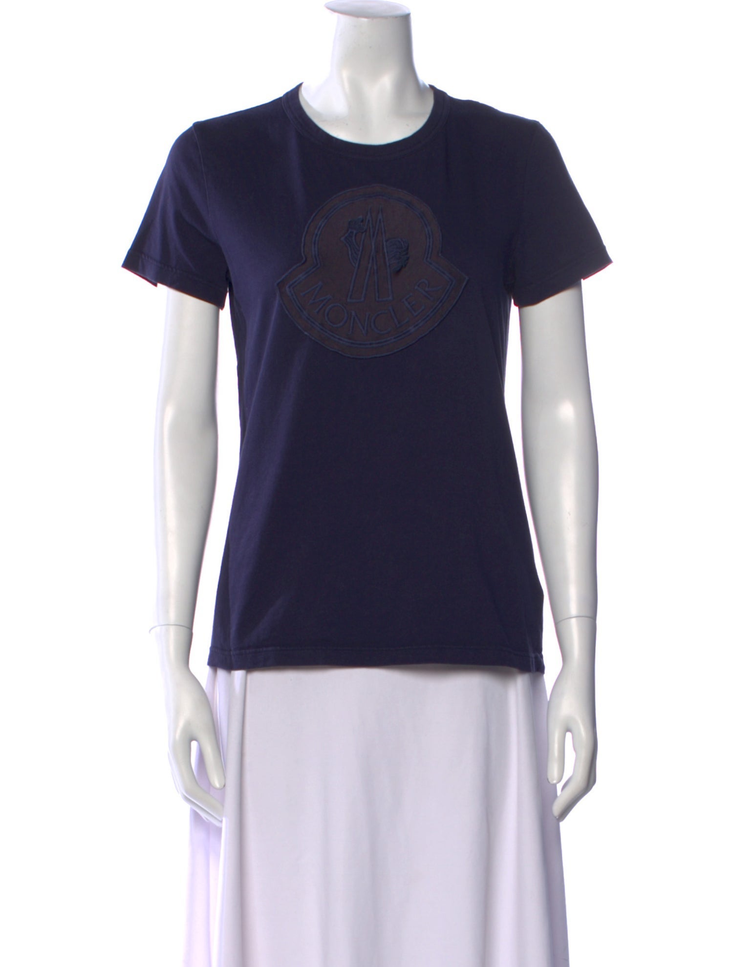 Moncler Graphic Print Crew Neck T-Shirt