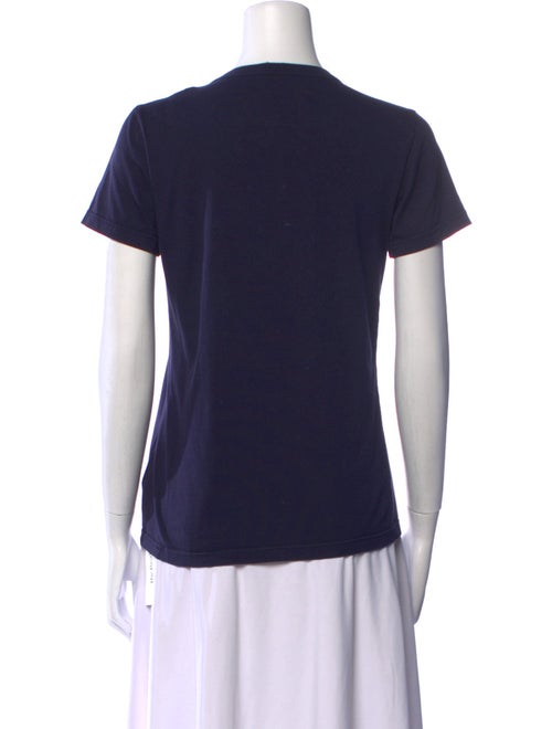 Moncler Graphic Print Crew Neck T-Shirt