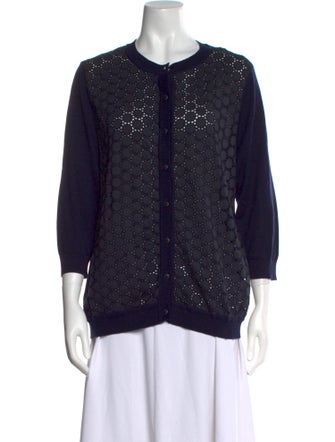 Moncler Virgin Wool Patterned Sweater