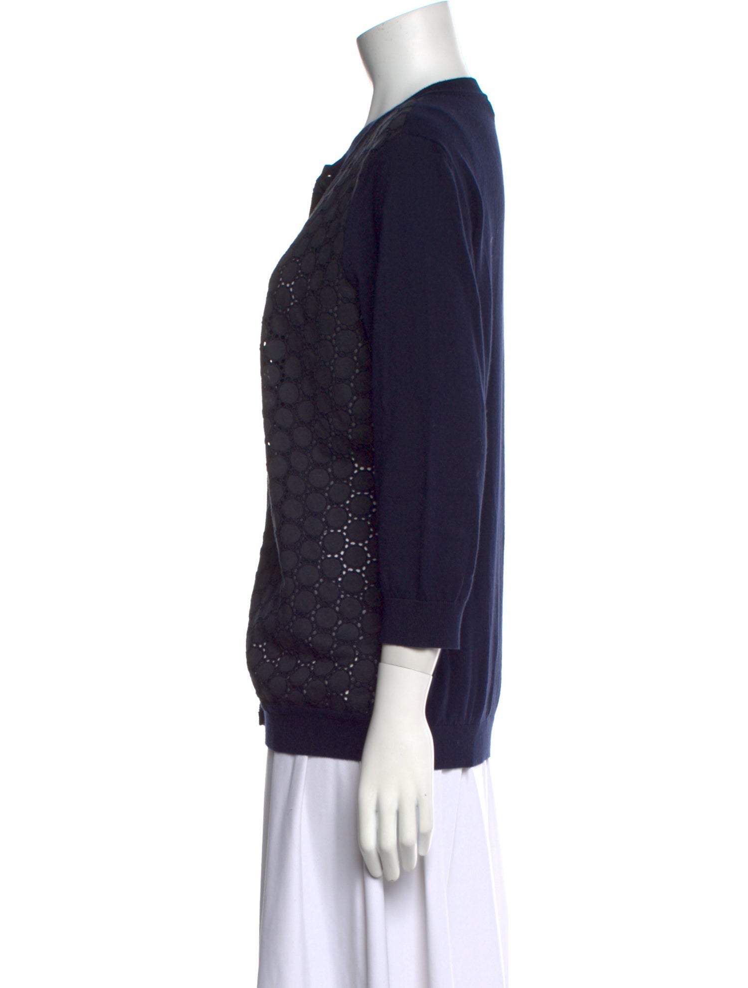 Moncler Virgin Wool Patterned Sweater