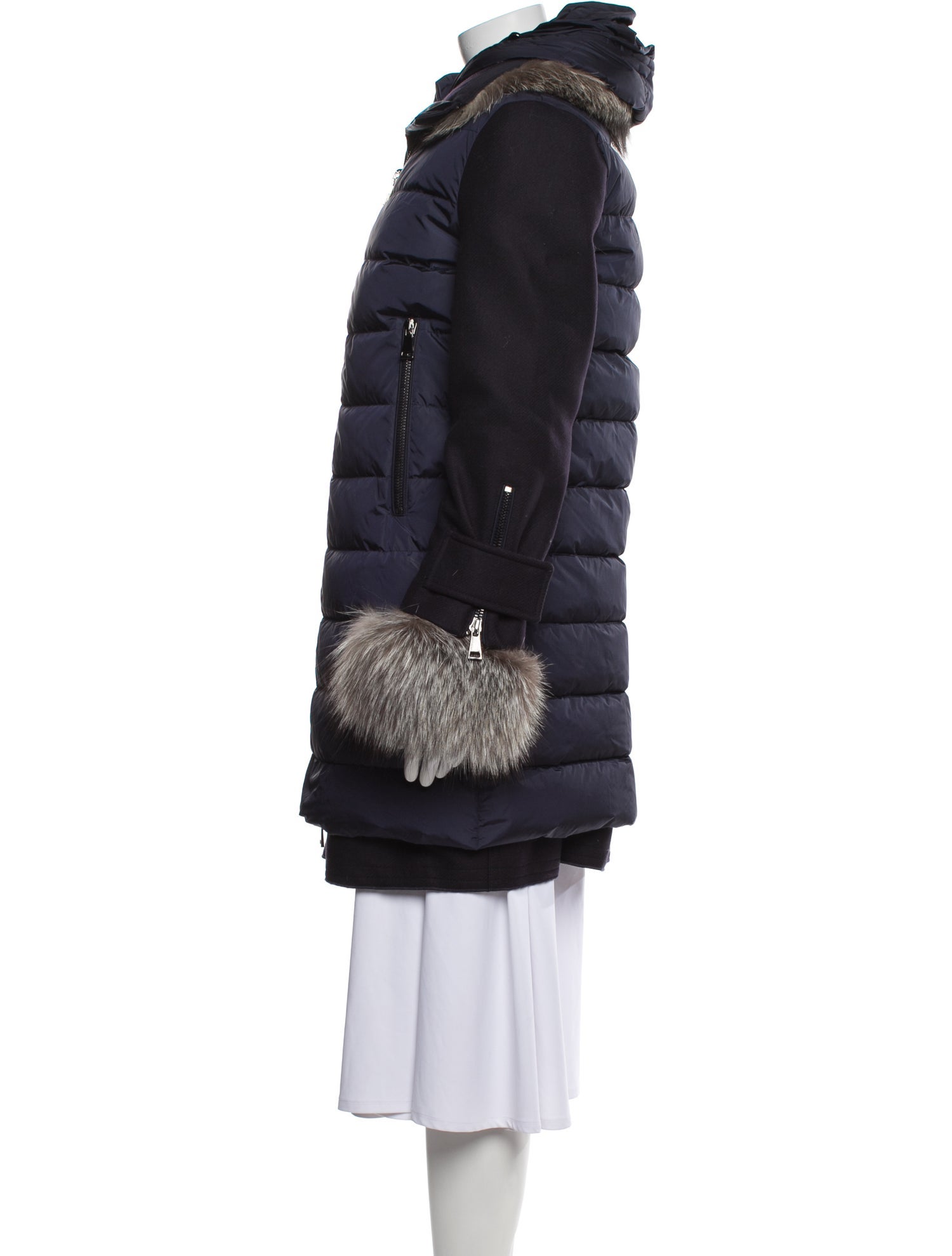 Moncler Fur Trim Set