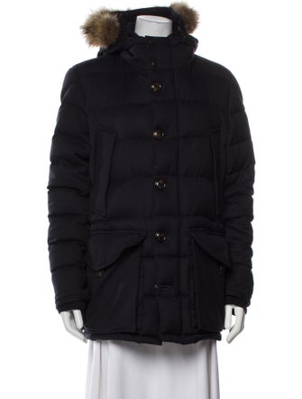 Moncler Virgin Wool Puffer Coat