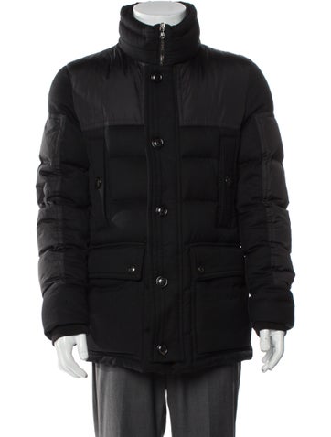 Moncler Outerwear Goose Down Puffer Coat L