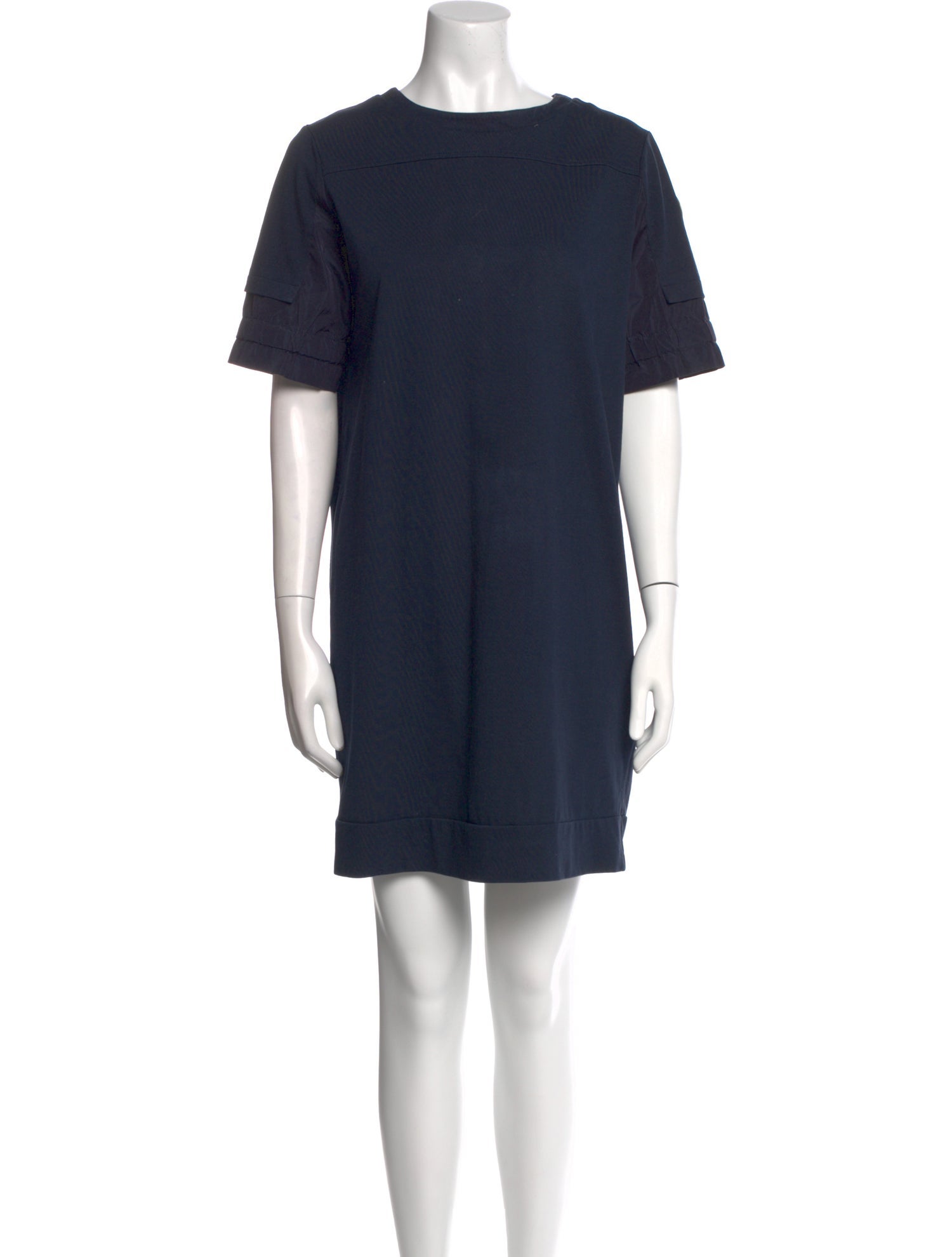 Moncler Crew Neck Mini Dress